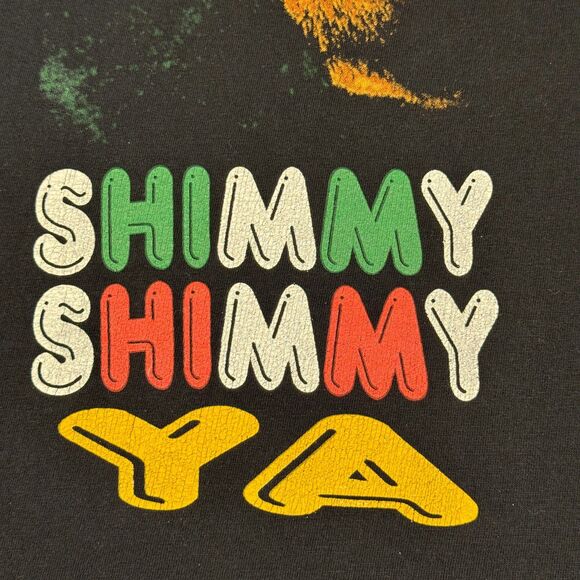 90's Style Wutang Clan Ol Dirty Bastard Shimmy Shimmy Ya Double Sided Rap Tee - Picture 7 of 10